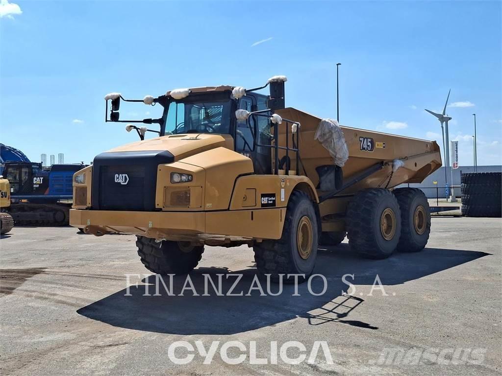 CAT 745 Шарнирно-сочленённые самосвалы