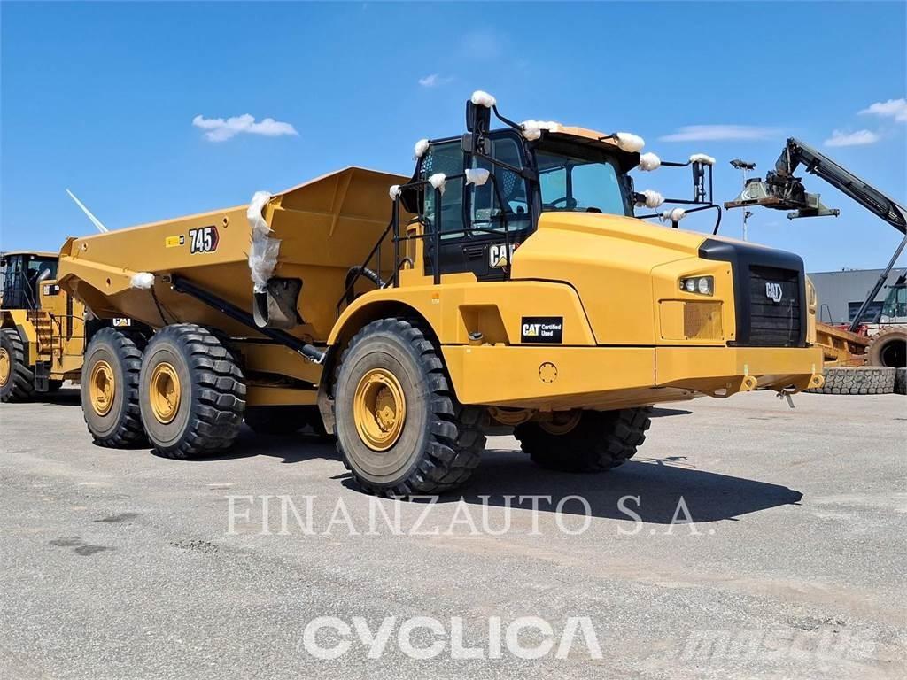 CAT 745 Шарнирно-сочленённые самосвалы