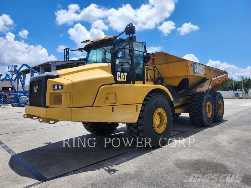 CAT 745 Шарнирно-сочленённые самосвалы