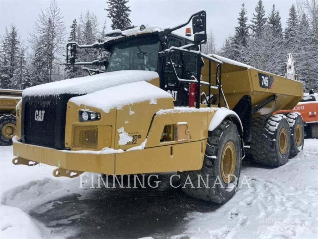 CAT 745 Шарнирно-сочленённые самосвалы