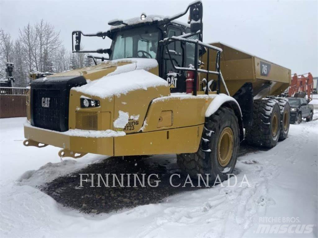 CAT 745 Шарнирно-сочленённые самосвалы