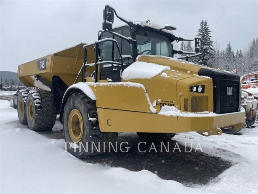 CAT 745 Шарнирно-сочленённые самосвалы