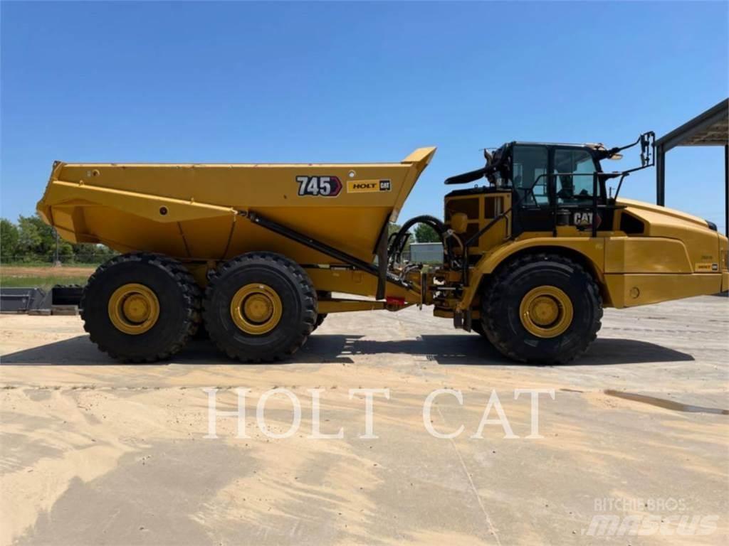 CAT 745 Шарнирно-сочленённые самосвалы