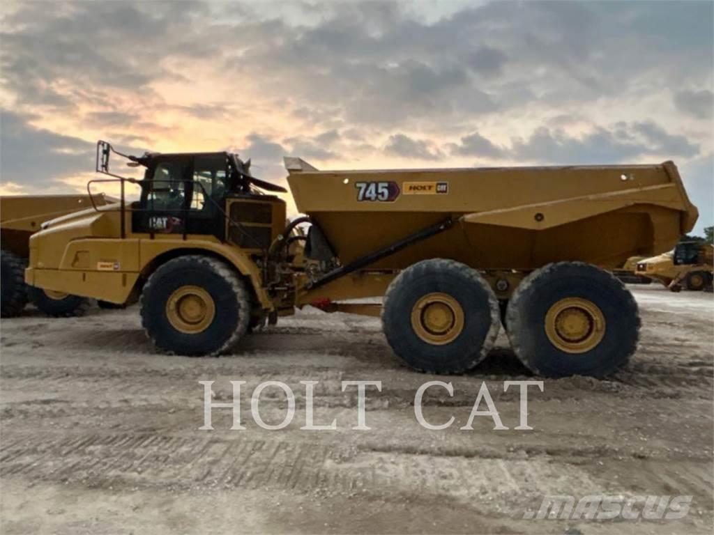 CAT 745 Шарнирно-сочленённые самосвалы