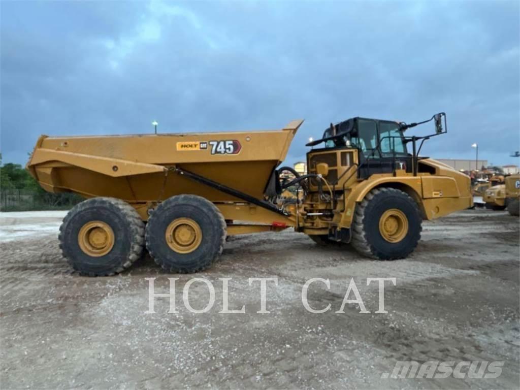CAT 745 Шарнирно-сочленённые самосвалы