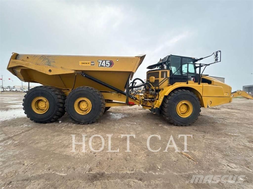 CAT 745 Шарнирно-сочленённые самосвалы