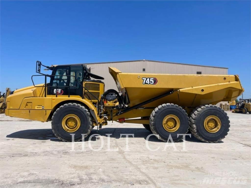 CAT 745 Шарнирно-сочленённые самосвалы