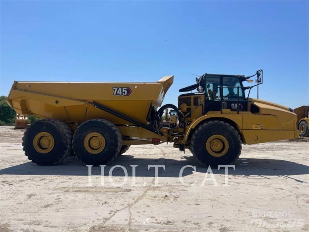 CAT 745 Шарнирно-сочленённые самосвалы