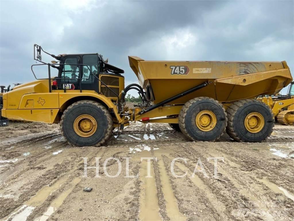 CAT 745 Шарнирно-сочленённые самосвалы