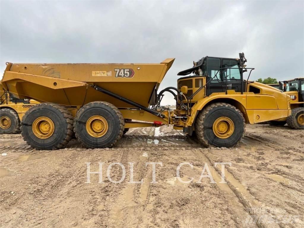 CAT 745 Шарнирно-сочленённые самосвалы