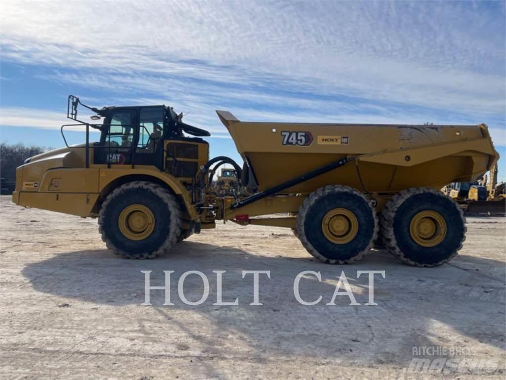 CAT 745 Шарнирно-сочленённые самосвалы