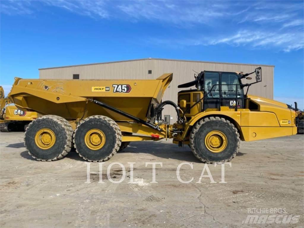 CAT 745 Шарнирно-сочленённые самосвалы