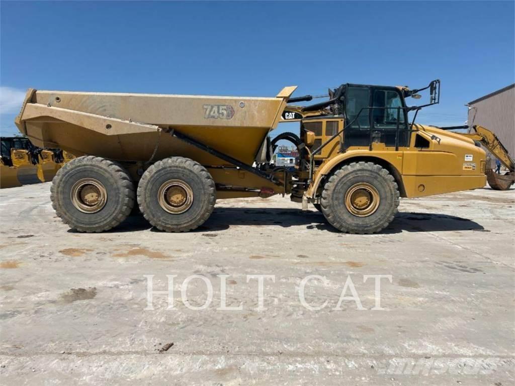 CAT 745 Шарнирно-сочленённые самосвалы