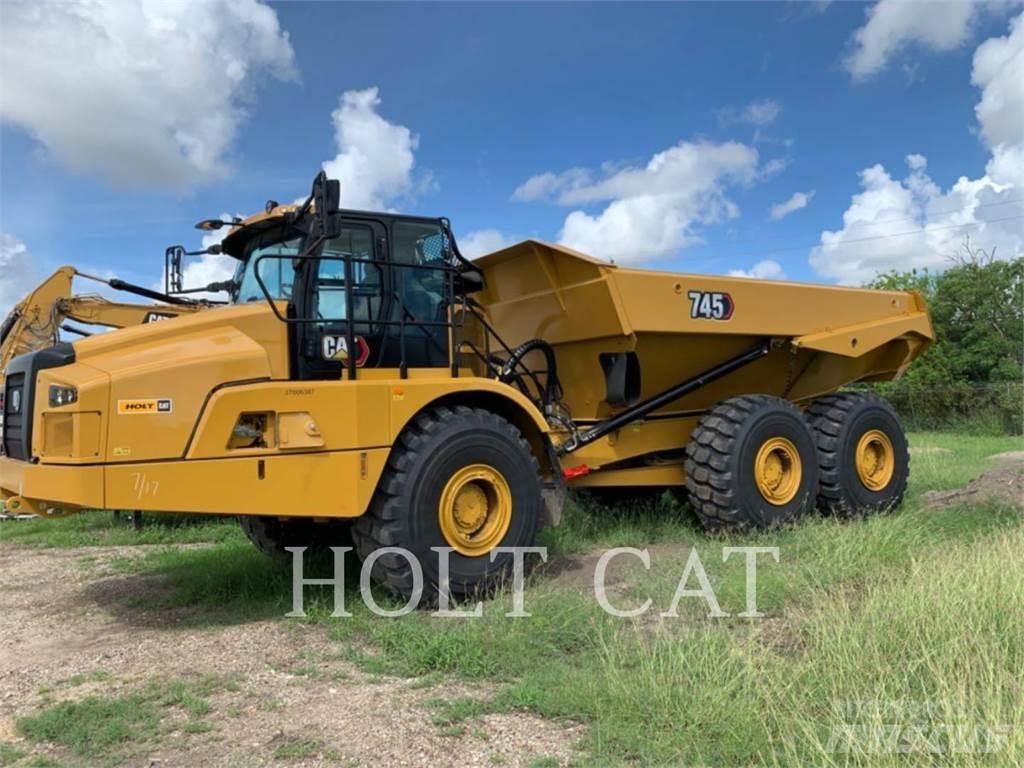 CAT 745 Шарнирно-сочленённые самосвалы