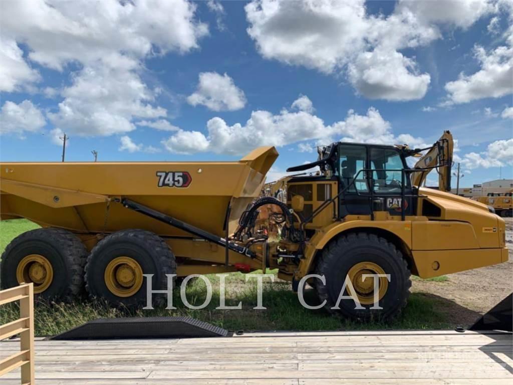 CAT 745 Шарнирно-сочленённые самосвалы