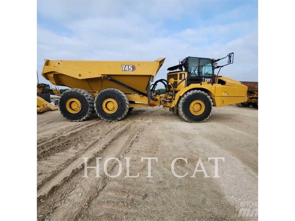 CAT 745 Шарнирно-сочленённые самосвалы