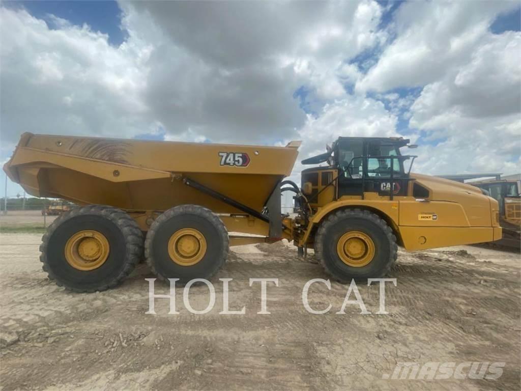 CAT 745 Шарнирно-сочленённые самосвалы