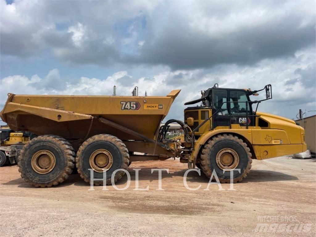 CAT 745 Шарнирно-сочленённые самосвалы