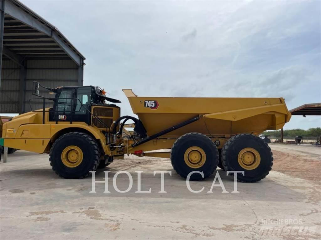 CAT 745 Шарнирно-сочленённые самосвалы