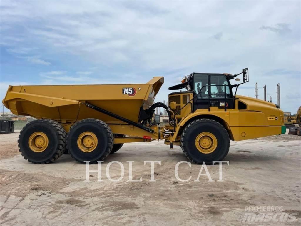 CAT 745 Шарнирно-сочленённые самосвалы