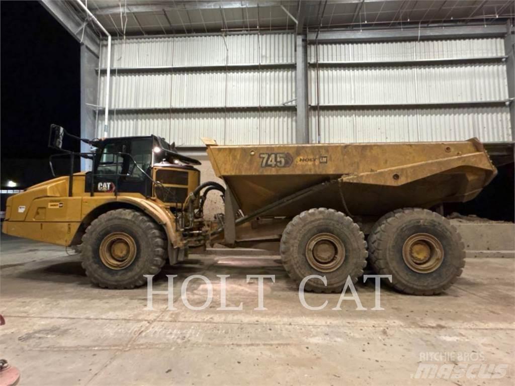 CAT 745 Шарнирно-сочленённые самосвалы
