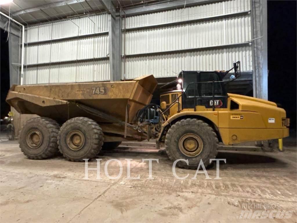 CAT 745 Шарнирно-сочленённые самосвалы