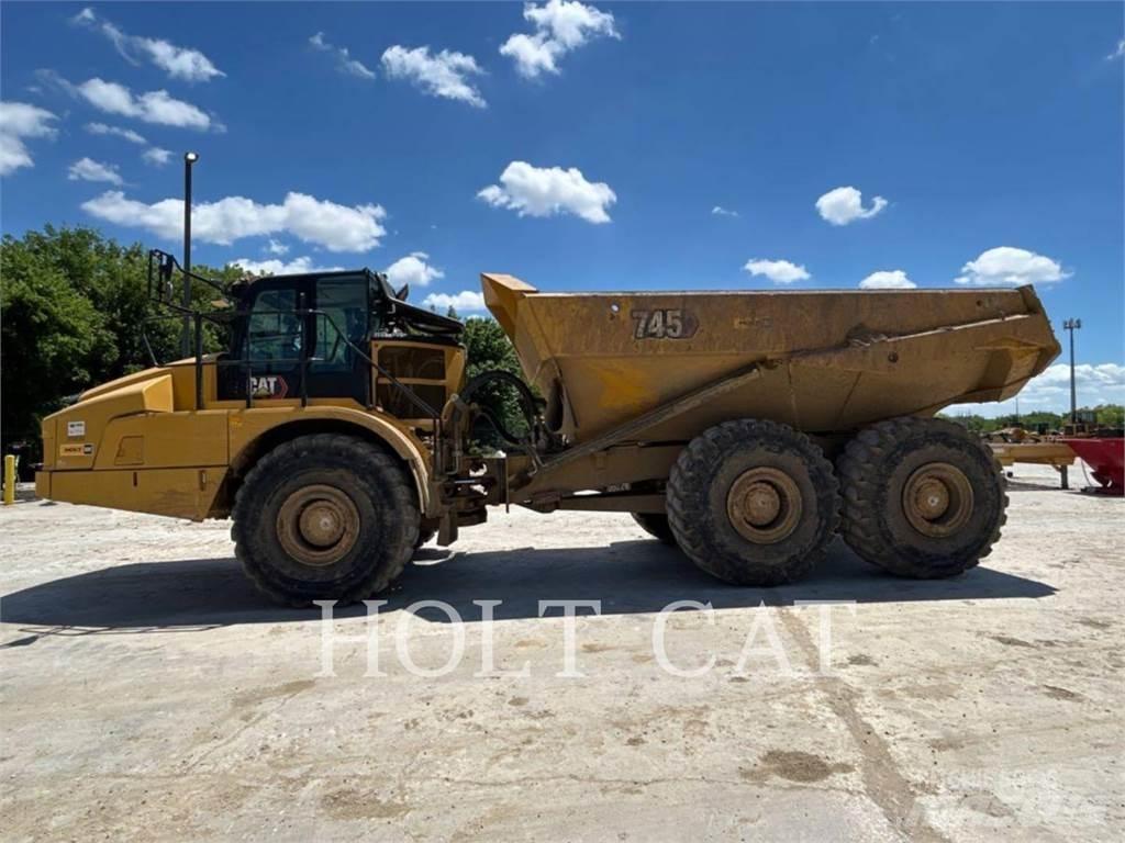 CAT 745 Шарнирно-сочленённые самосвалы