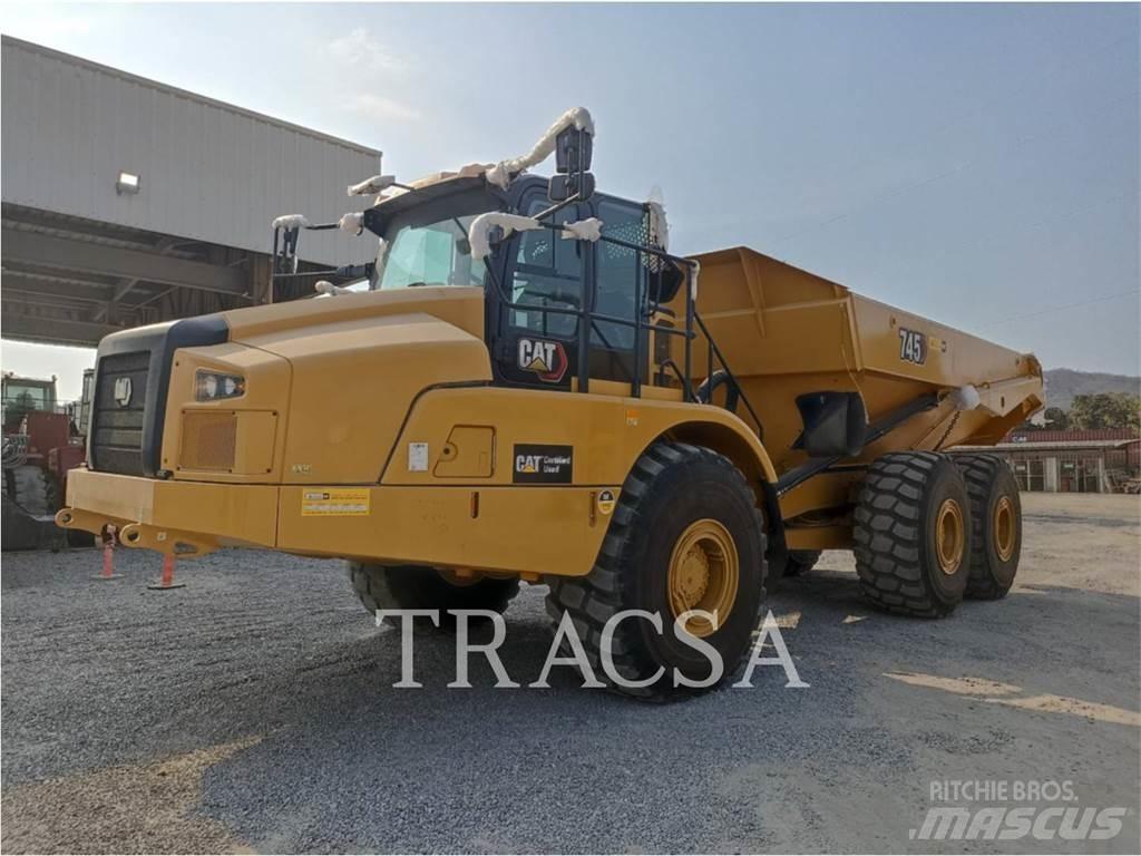 CAT 745 Шарнирно-сочленённые самосвалы