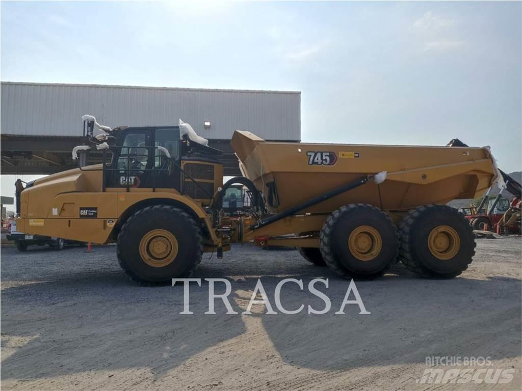 CAT 745 Шарнирно-сочленённые самосвалы