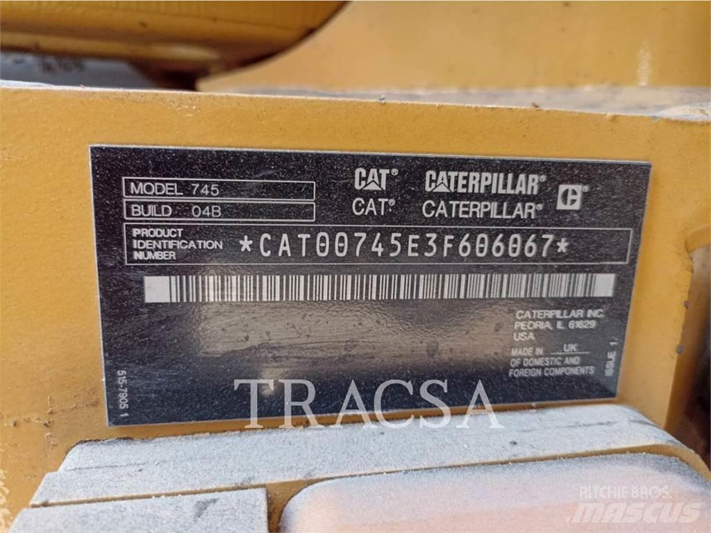 CAT 745 Шарнирно-сочленённые самосвалы