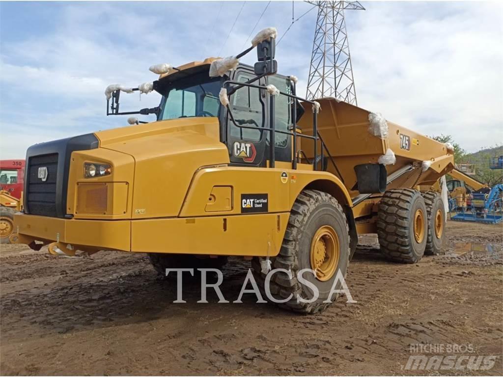 CAT 745 Шарнирно-сочленённые самосвалы