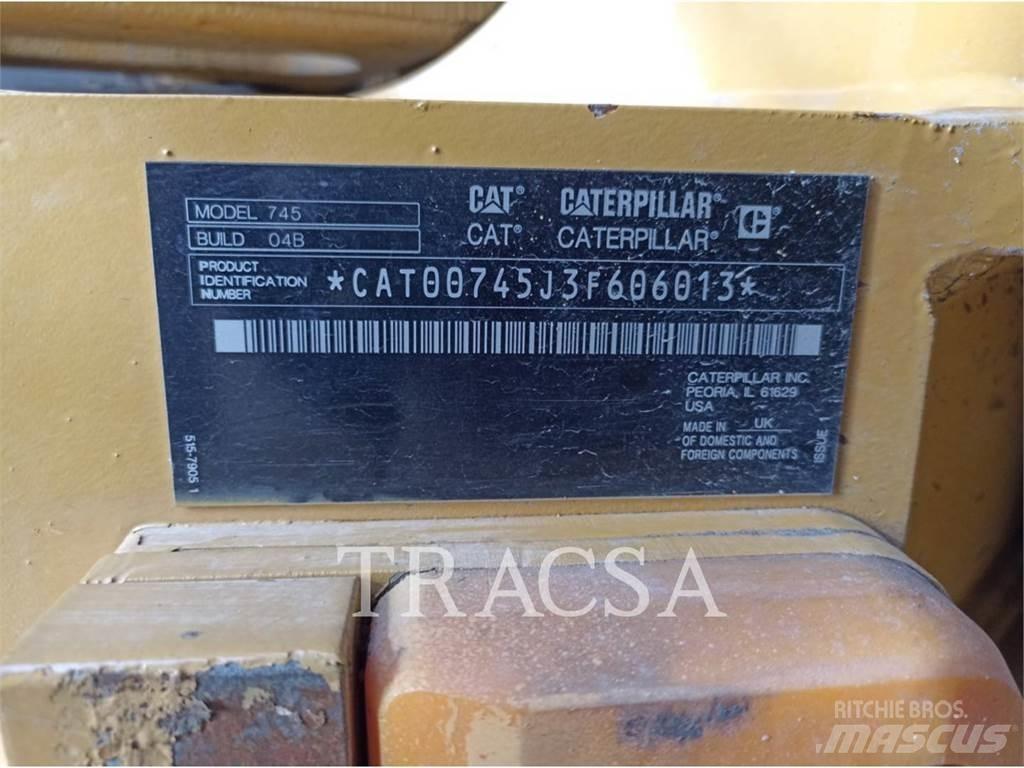 CAT 745 Шарнирно-сочленённые самосвалы