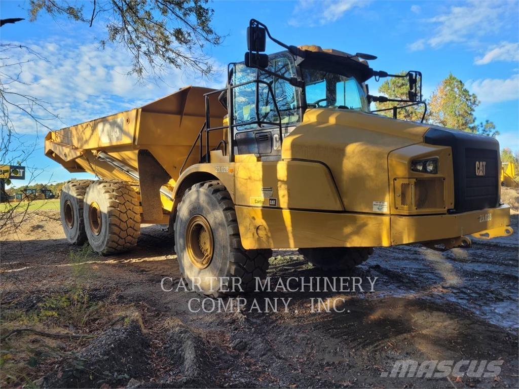CAT 745 Шарнирно-сочленённые самосвалы
