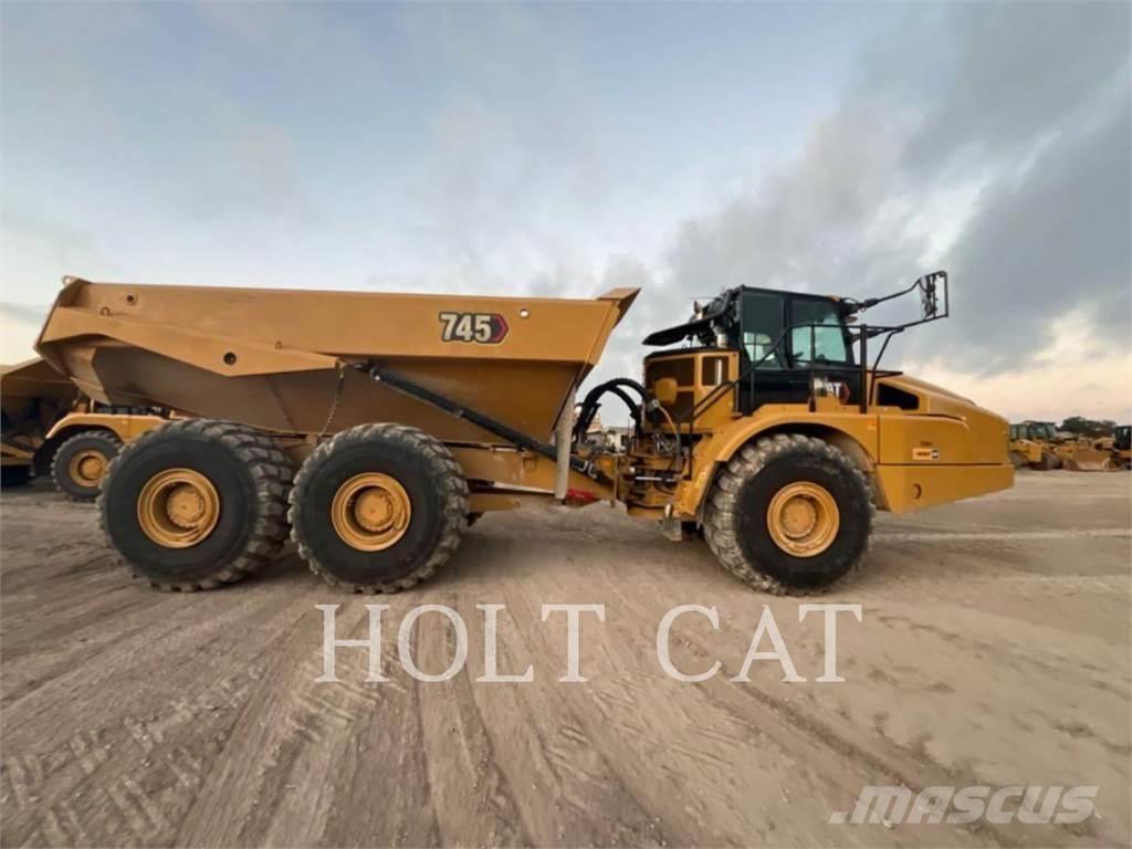 CAT 745 Шарнирно-сочленённые самосвалы