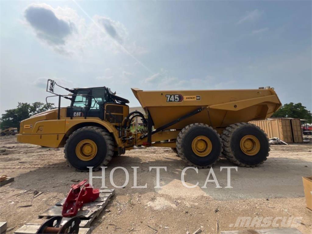 CAT 745 Шарнирно-сочленённые самосвалы