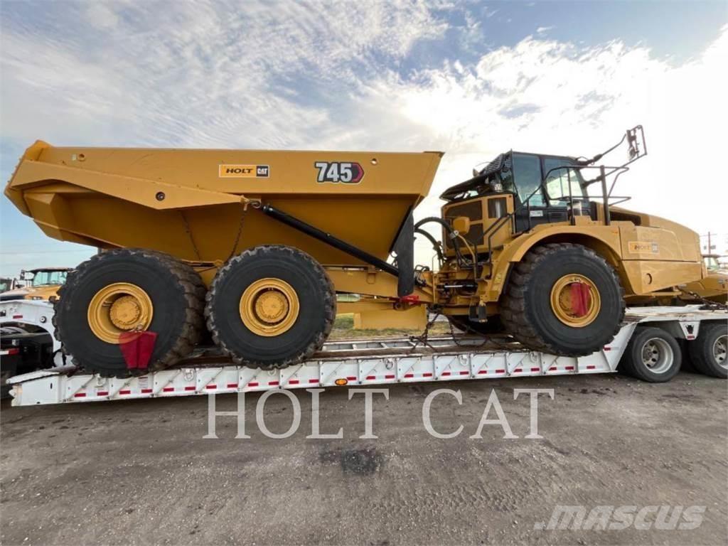 CAT 745 Шарнирно-сочленённые самосвалы