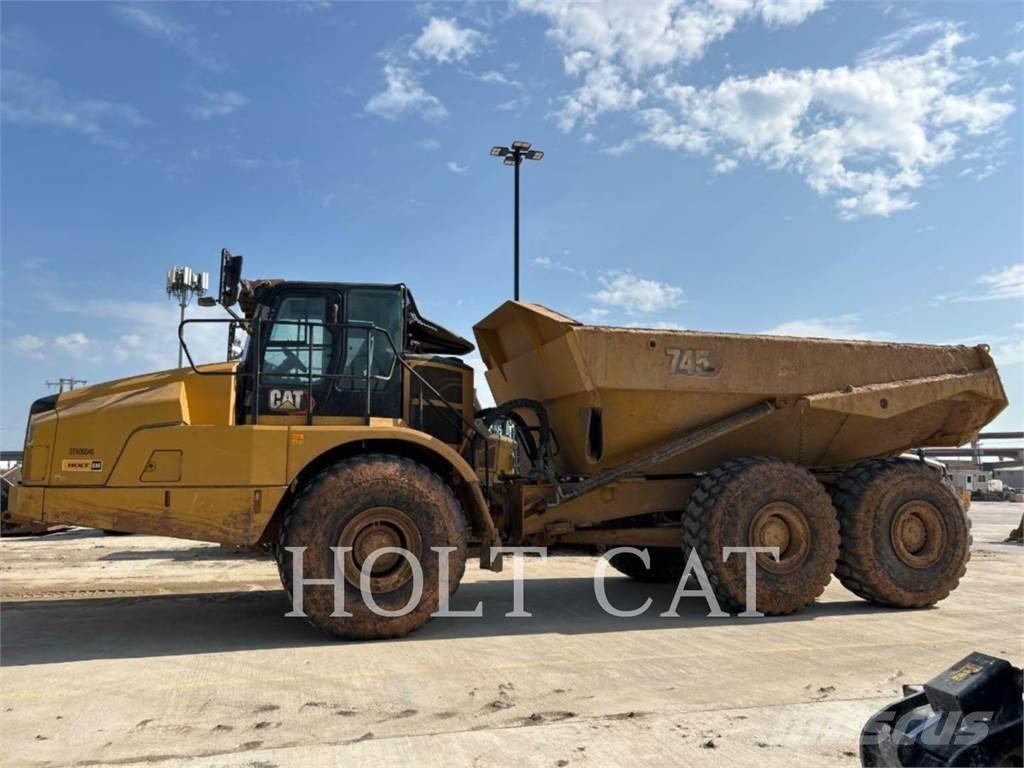 CAT 745 Шарнирно-сочленённые самосвалы