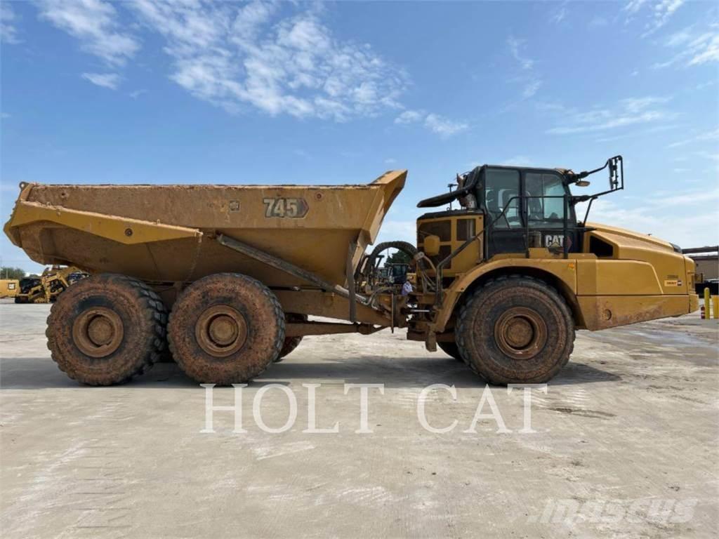 CAT 745 Шарнирно-сочленённые самосвалы