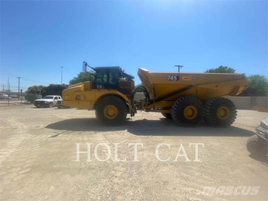 CAT 745 Шарнирно-сочленённые самосвалы