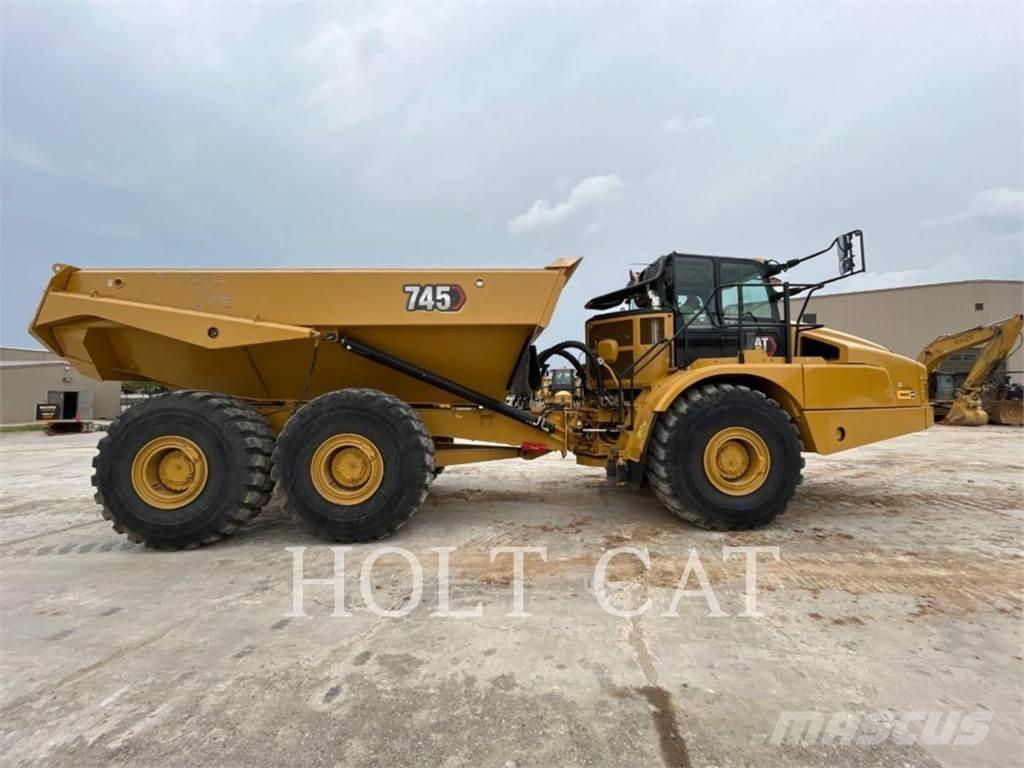 CAT 745 Шарнирно-сочленённые самосвалы