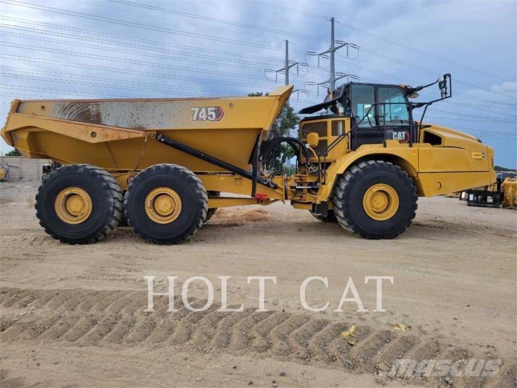 CAT 745 Шарнирно-сочленённые самосвалы