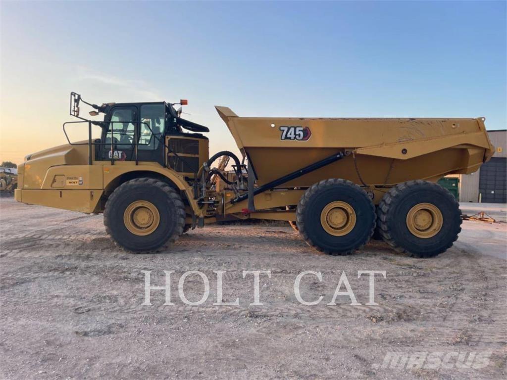 CAT 745 Шарнирно-сочленённые самосвалы