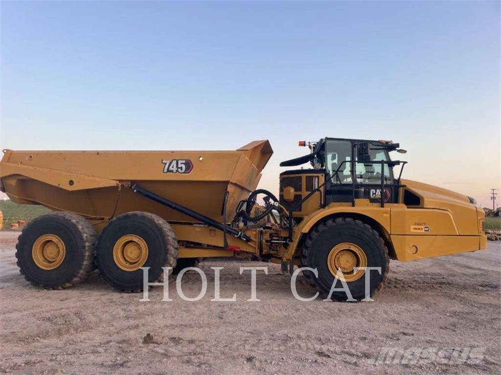 CAT 745 Шарнирно-сочленённые самосвалы