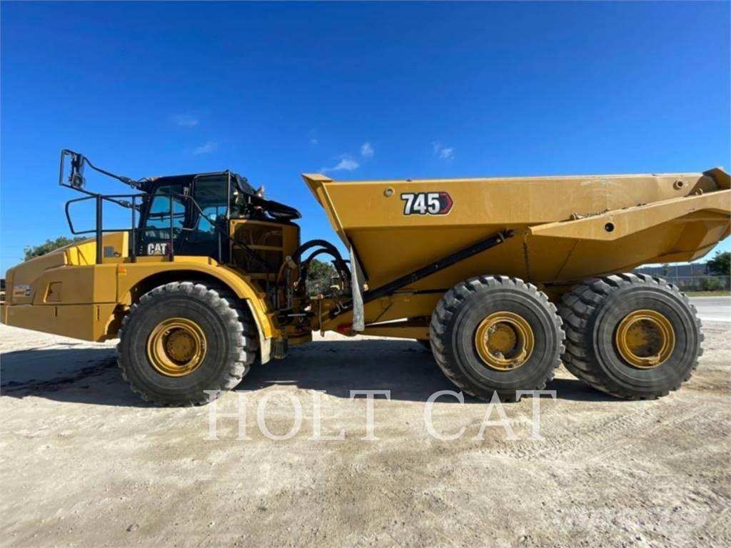 CAT 745 Шарнирно-сочленённые самосвалы