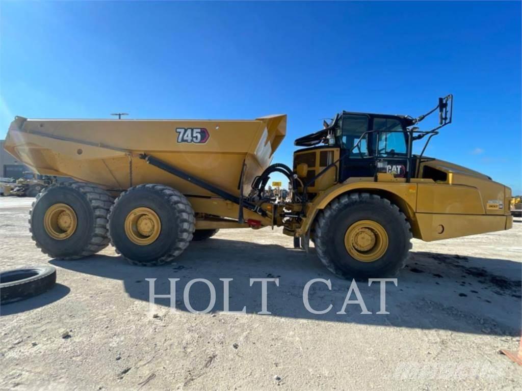 CAT 745 Шарнирно-сочленённые самосвалы