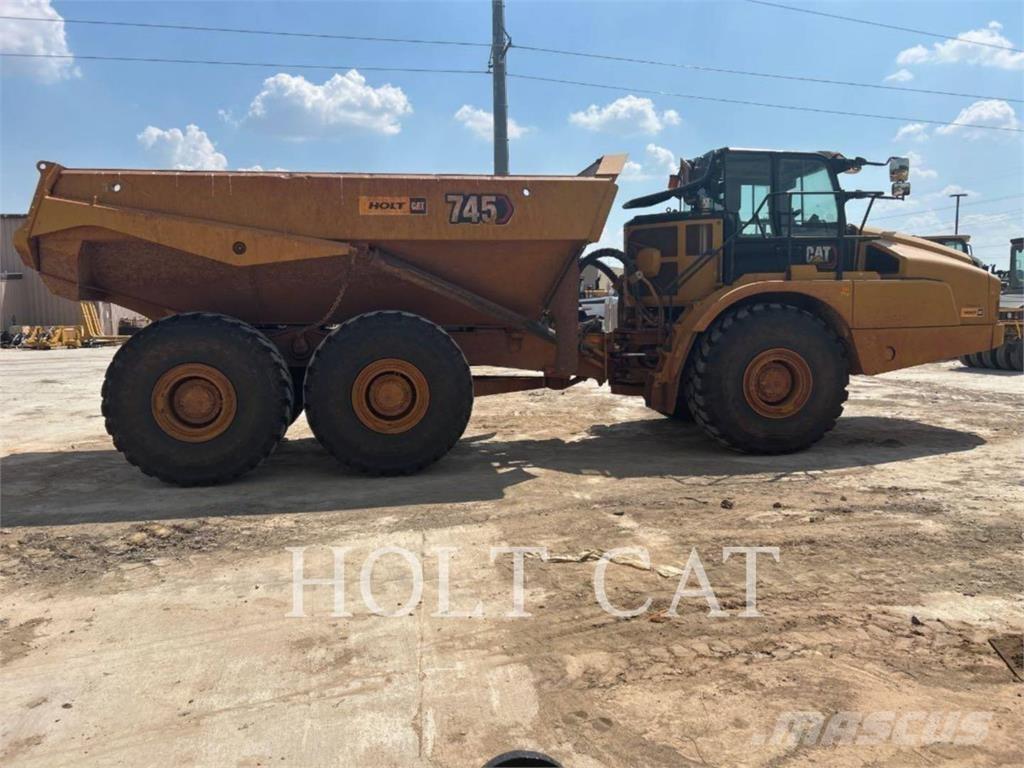CAT 745 Шарнирно-сочленённые самосвалы