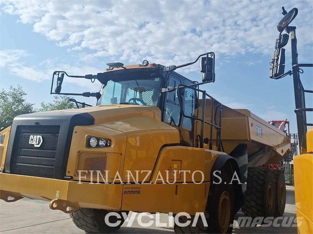 CAT 745 Шарнирно-сочленённые самосвалы