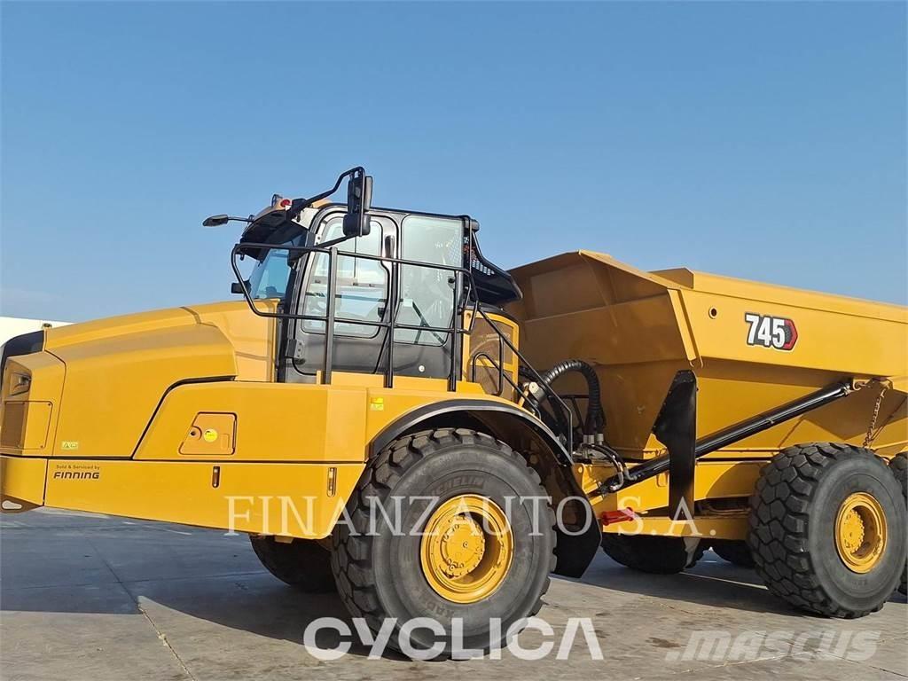 CAT 745 Шарнирно-сочленённые самосвалы