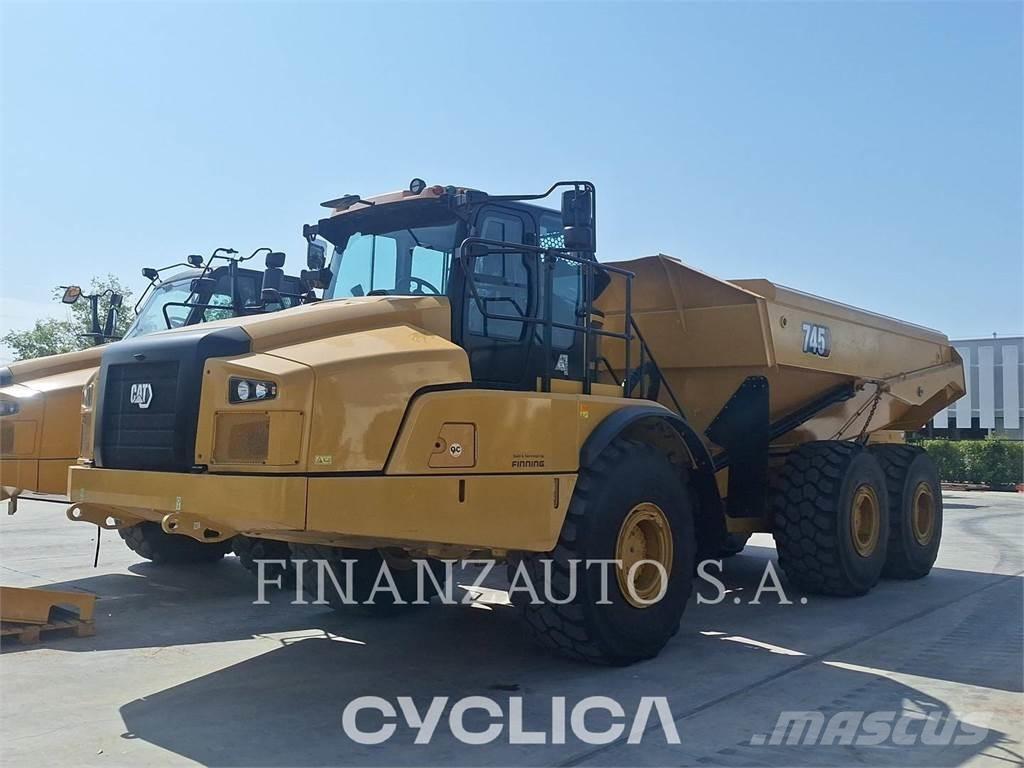 CAT 745 Шарнирно-сочленённые самосвалы