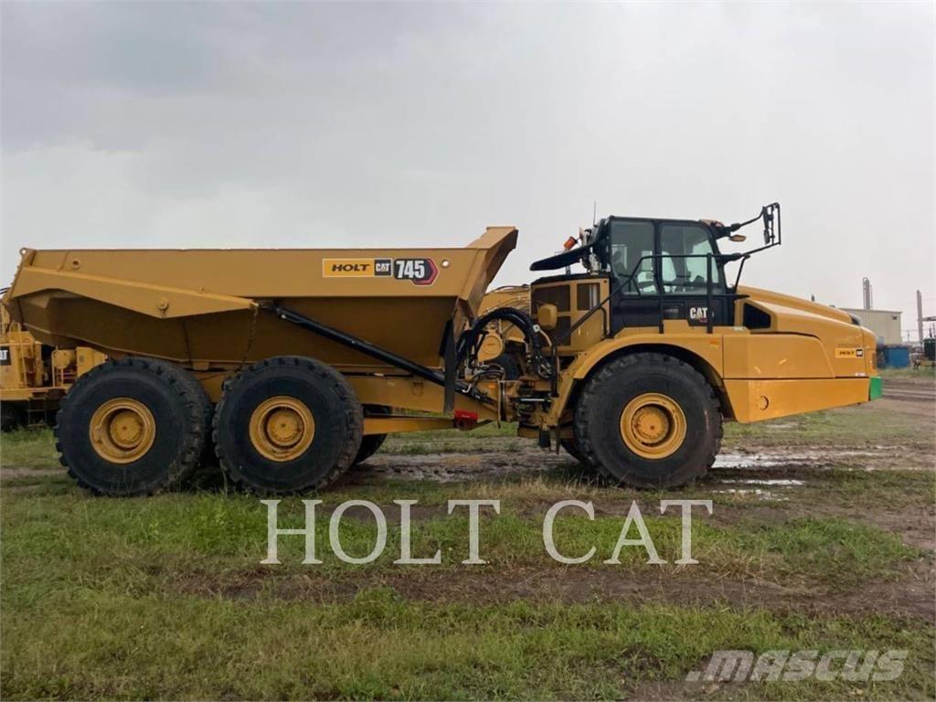 CAT 745 Шарнирно-сочленённые самосвалы